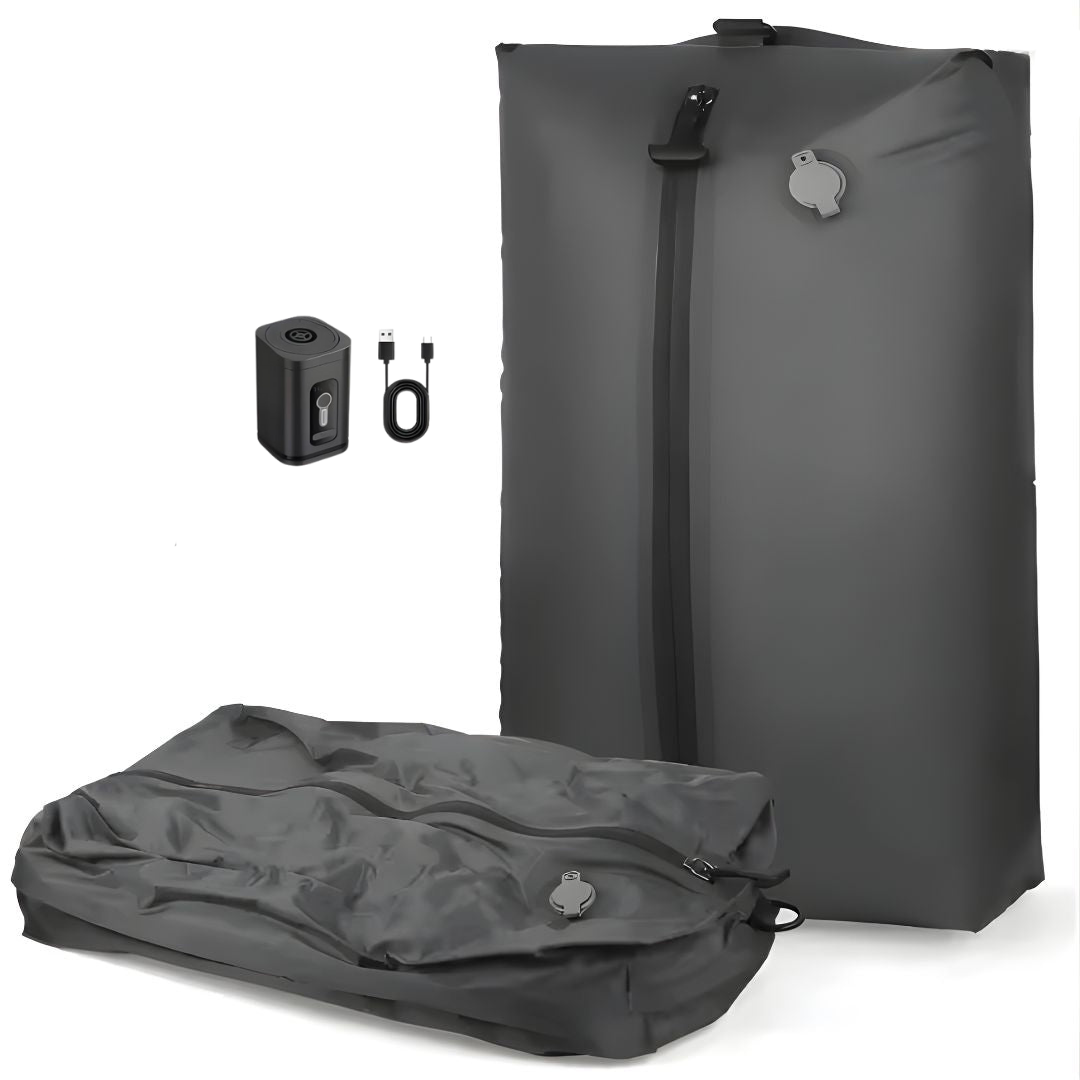 Neem meer kleding mee in dezelfde koffer.