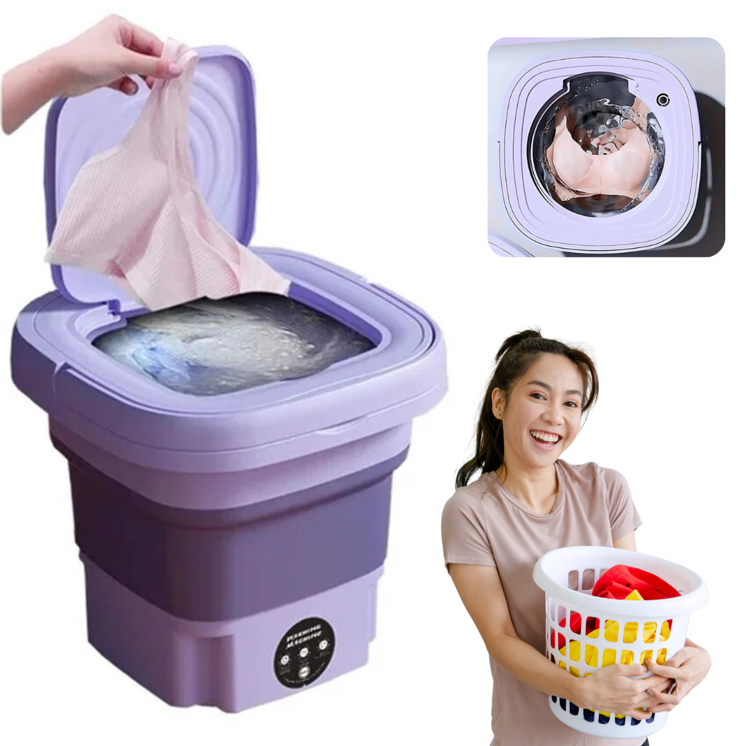 Draagbare Mini Wasmachine 8L - Ideaal voor studenten en reizen