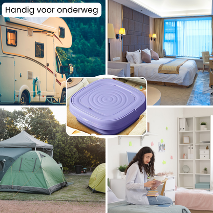 Draagbare Mini Wasmachine 8L - Ideaal voor studenten en reizen