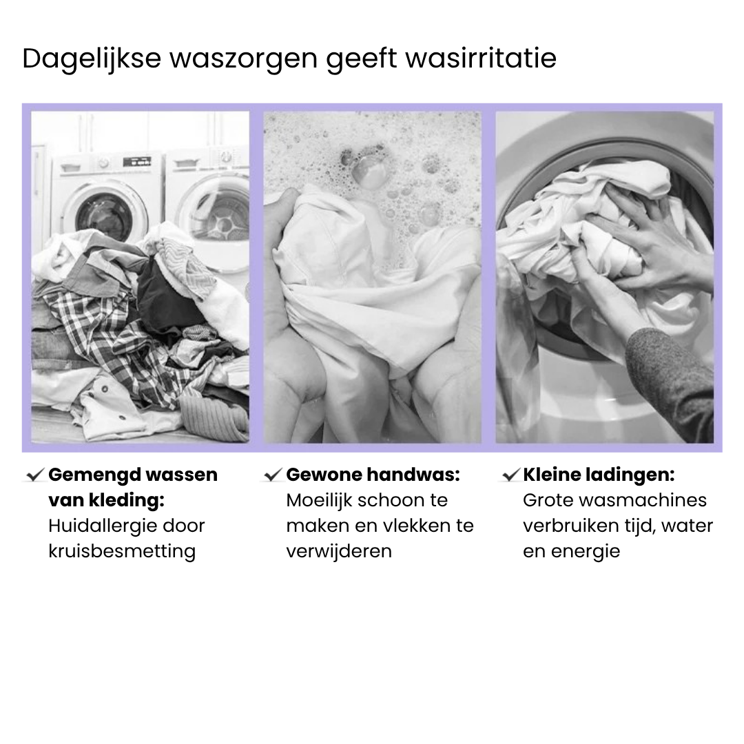 Draagbare Mini Wasmachine 8L - Ideaal voor studenten en reizen