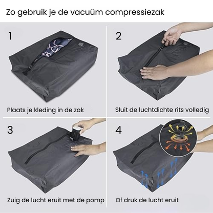 Vacuum Compressiezak 17L - Compact & Licht