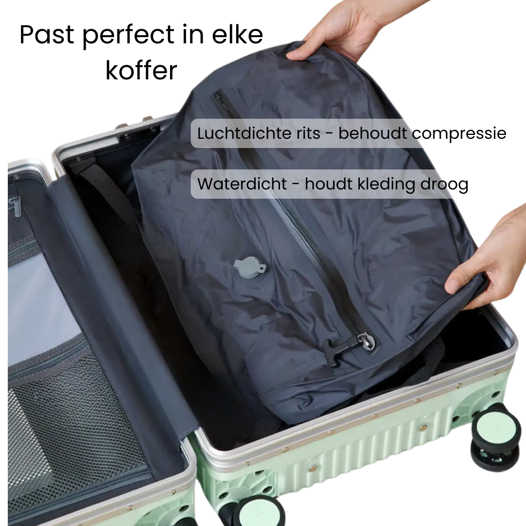 Neem meer kleding mee in dezelfde koffer.