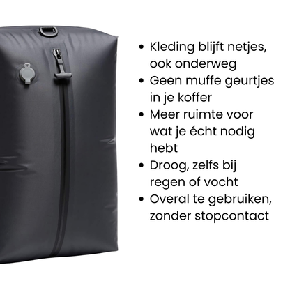 Vacuum Compressiezak 17L - Compact & Licht